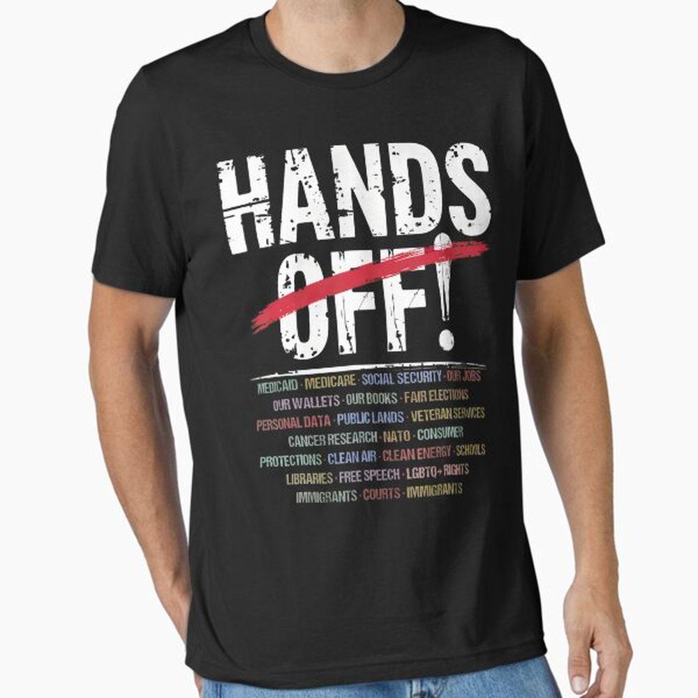 Hands Off Protest 01v Awesome Shirt
